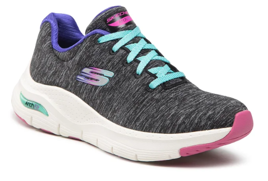 Deportivo mujer SKECHERS ARCH FIT 149165 NEGRO