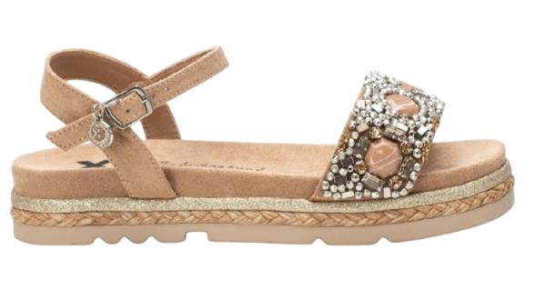 Sandalia plataforma XTI modelo 143997 BEIGE