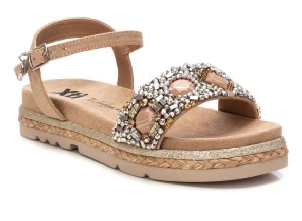 Sandalia plataforma XTI modelo 143997 BEIGE