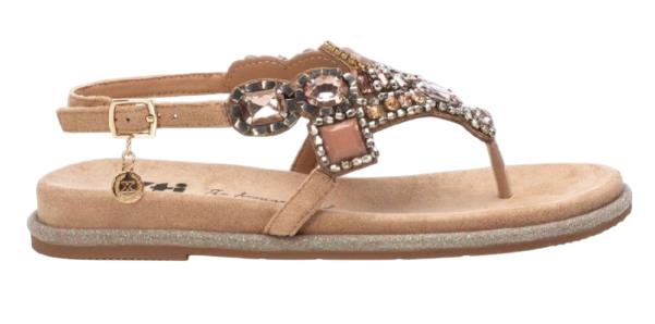 Sandalia esclava XTI modelo 144017 BEIGE
