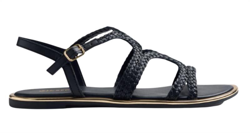 Sandalia trenzada GIOSEPPO NEKUBU 79213 NEGRO