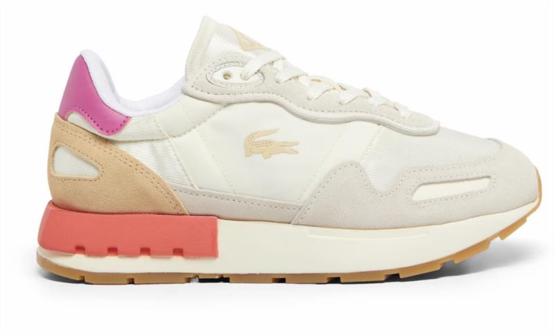 Deportivo LACOSTE modelo 49SFA0018 BLANCO/ROSA