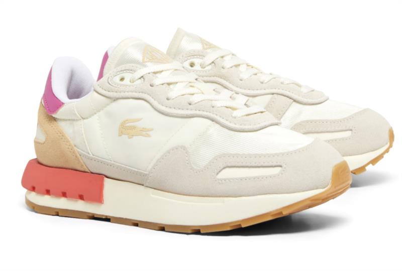 Deportivo LACOSTE modelo 49SFA0018 BLANCO/ROSA