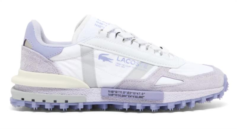 Deportivo LACOSTE modelo 50SFA0074 BL/PÚRPURA