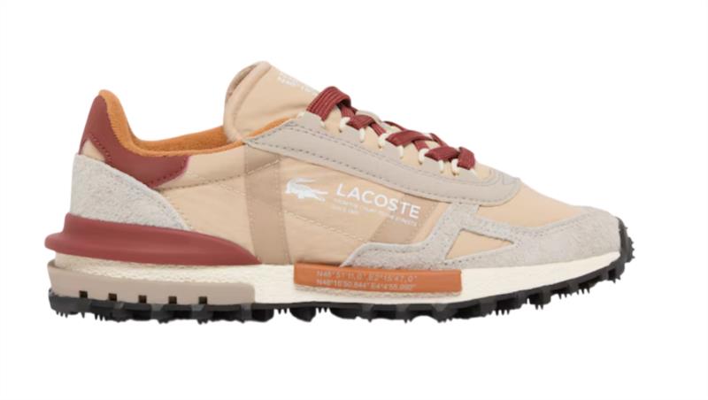 Deportivo LACOSTE 52SFA0077 GRY/LT TAN
