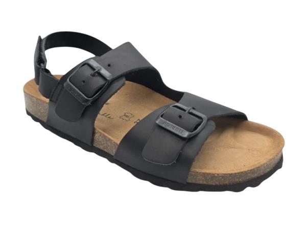 Sandalia tira trasera AUTENTI 10888 NEGRO