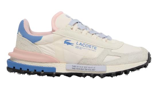  Deportivo LACOSTE 51SFA0055 OFF WHT/LT PNK/BLU