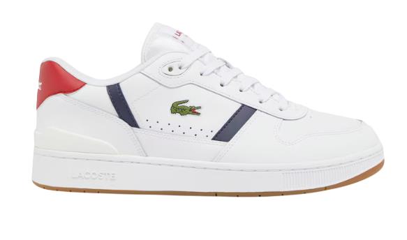  Deportivo LACOSTE 48SMA0094 WHT/NVY/RED 