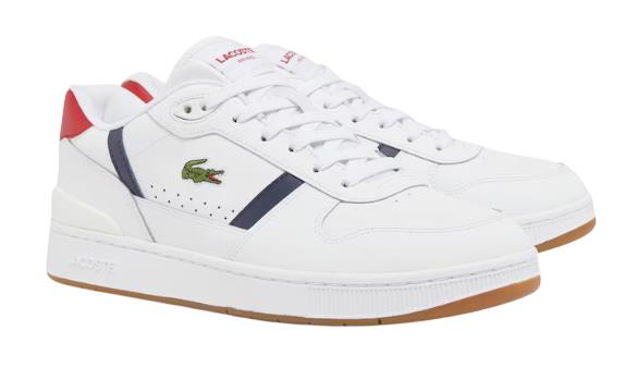  Deportivo LACOSTE 48SMA0094 WHT/NVY/RED 