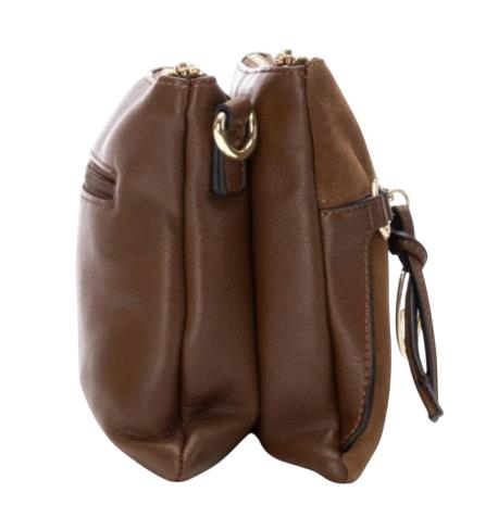 Bolso piel CARMELA 186174 CAMEL
