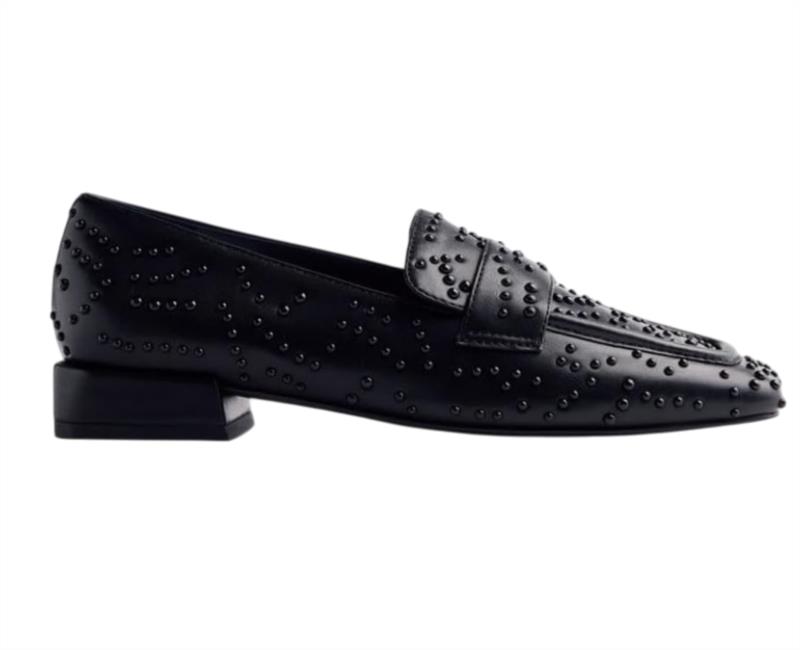 Mocasín tachas GIOSEPPO LANSE 76890 NEGRO
