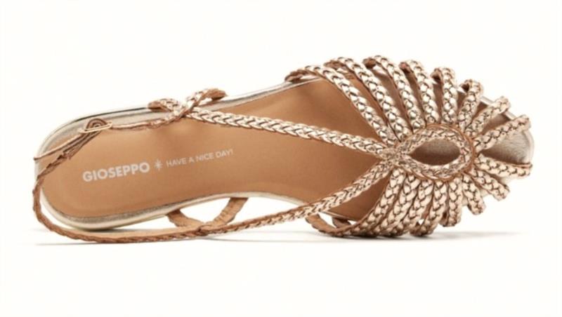 Zapato GIOSEPPO modelo HINGHAM 75440 PLATINO