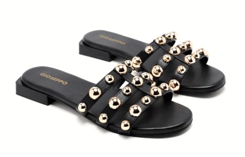 Sandalia GIOSEPPO modelo DEKORRA-75413 NEGRO