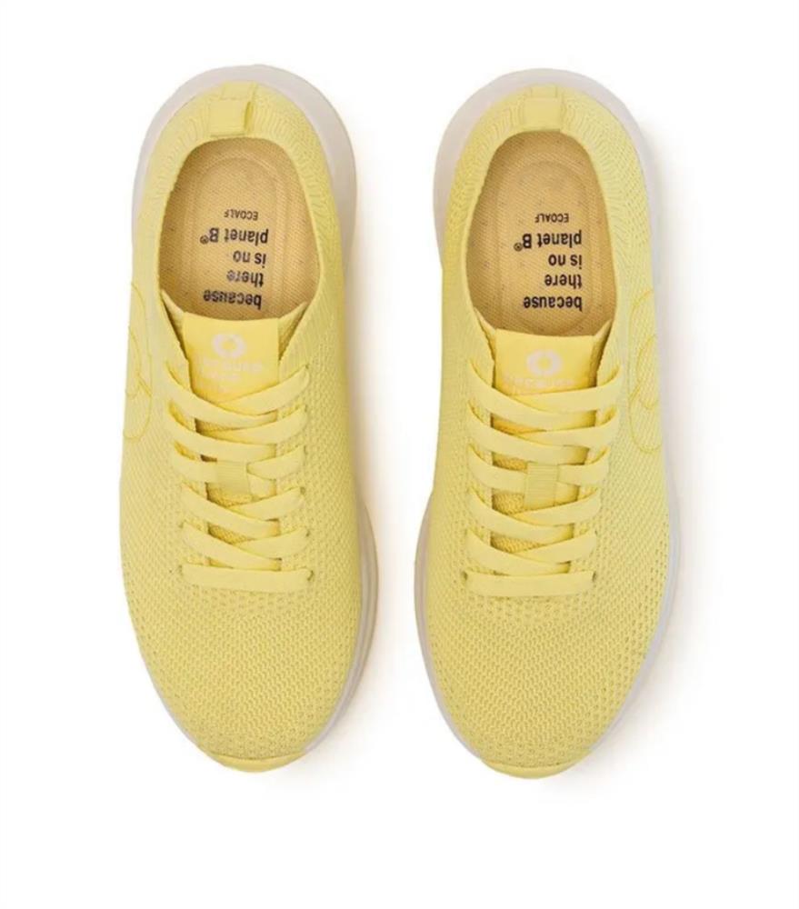Deportivo ECOALF modelo CONDEKNITALF AMARILLO
