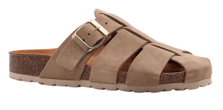 Zueco tiras AUTENTI 15464 TOPO